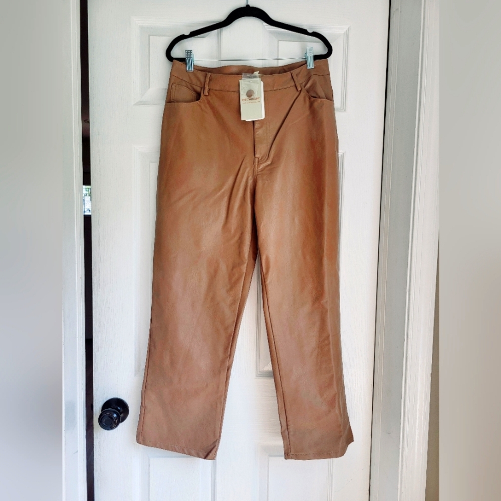 NEW with tags Coco Pleather Pants Large